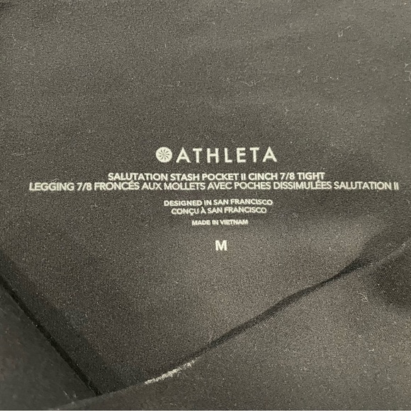 Athleta Salutation 7/8 Tight - Picture 5 of 5